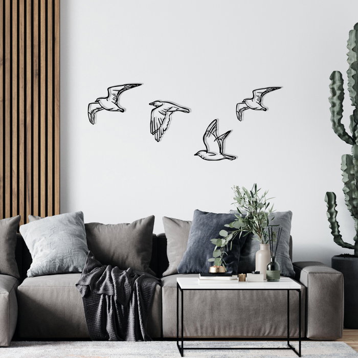 Wallity Zevahir Accesorio Decorativo de Pared de Metal Negro Wallity Zevahir Accesorio Decorativo de Pared de Metal Negro